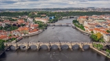 Vyhlídkový let nad historickým centrem Prahy