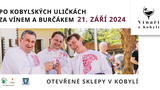 Po kobylských uličkách za vínem a burčákem 2024