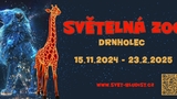 Světelná zoo ve Světě bludišť v Drnholci