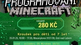 Programování Minecraftu v Bedně Ústí