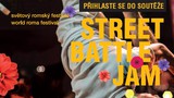 Taneční soutěž Street Battle Jam v rámci Světového romského festivalu Khamoro