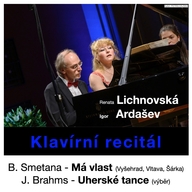 Renata Lichnovská, Igor Ardašev - Klavírní recitál v Jihlavě