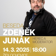 Beseda: Zdeněk Junák - Komunitní centrum Židlochovice