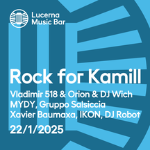 V Lucerna Music Baru se uskuteční benefiční večer Rock for Kamill