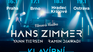  Hanse Zimmera, klavírní recitál v Ostravě