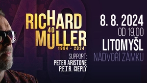 Richard Müller - 40 let na scéně. Koncert na zámku Litomyšl