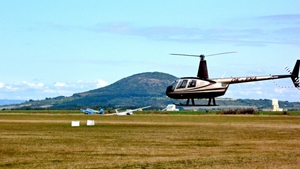 Let vrtulníkem nad Říp