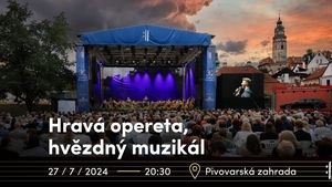 Hravá opereta - hvězdný muzikál v Pivovarské zahradě