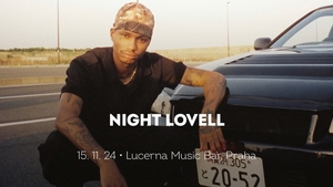 Night Lovell v Lucerna Music Baru