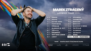 Marek Ztracený (je) ZPÁTKY tour! - Praha