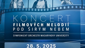 Koncert filmových melodií pod širým nebem - Brno