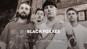 Do Prahy se vrací emotivní Black Foxxes