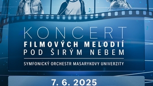 Koncert filmových melodií pod širým nebem - Olomouc