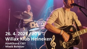 Tomáš a Kája Tour 2025 - Willax Klub Heineken