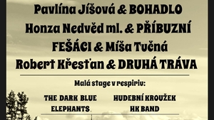 Folk a country festival na krumlovském zámku