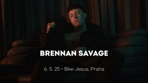 Rapper Brennan Savage přijíždí na svůj první headline koncert - Bike Jesus