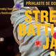 Taneční soutěž Street Battle Jam v rámci Světového romského festivalu Khamoro