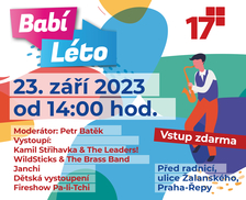 Babí léto 2023 - Kulturní centrum Průhon