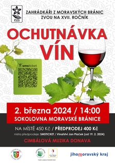 Ochutnávka vín - Moravské Bránice