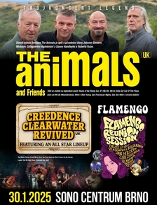 The Animals & Friends + Creedence Clearwater Revived + Flamengo - Brno