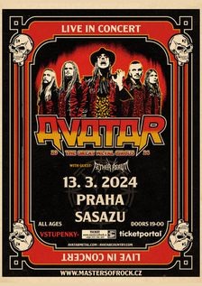 Avatar - The Great Metal Circus 2024 tour v SaSaZu