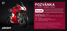 Výstava motocyklů DUCATI na Pankráci