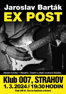 Klub 007 Strahov - EXPOST (cz) - Blues Rock