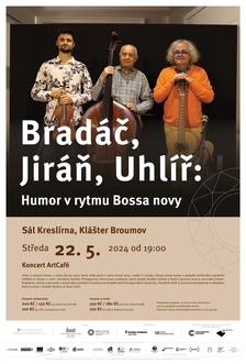 Koncert ArtCafé: Uhlíř, Bradáč, Jiráň - Klášter Broumov