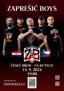 Koncert Zaprešić Boys - Český Brod