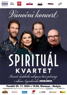 Spirituál Kvartet - vánoční koncert - Olomouc