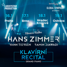  Hanse Zimmera, klavírní recitál v Hradci Králové