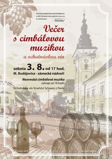 Večer s cimbálovou muzikou a ochutnávkou vín - Moravské Budějovice