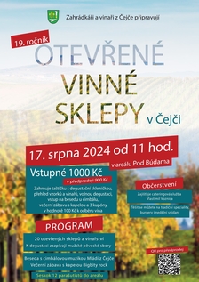 Otevřené vinné sklepy v Čejči