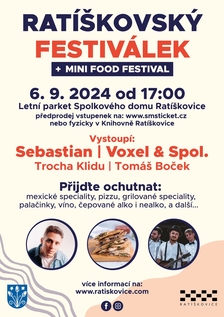 Ratíškovský festiválek + mini food festival 2024