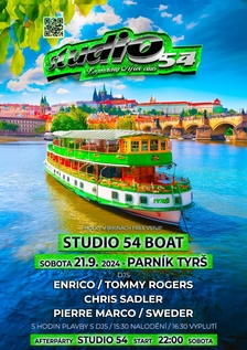 STUDIO 54 na parníku - Praha