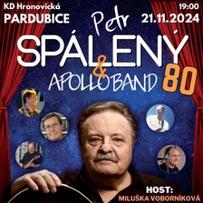 Petr Spálený 80 a Miluška Voborníková - Pardubice