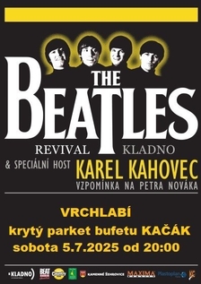 Karel Kahovec + Beatles Revival Vrchlabí bufet Kačák - Vrchlabí