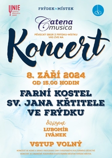 Koncert Pěveckého sboru Catena musica z Frýdku-Místku