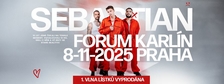 Sebastian chystá největší koncert ve Foru Karlín