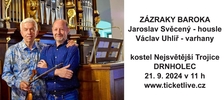 Zázraky baroka: Jaroslav Svěcený - housle, Václav Uhlíř - varhany