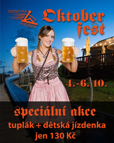 Oktober fest na prosecké bobovce bude pořádná jízda!