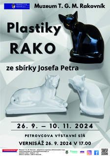 Výstava Plastiky RAKO ze sbírky Josefa Petra - Rakovník