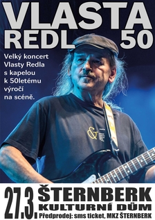 Vlasta Redl slaví 50 let na hudební scéně!