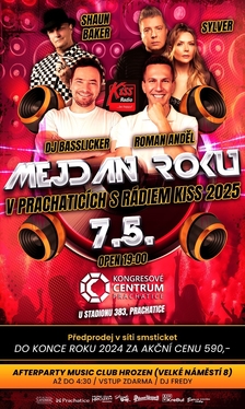 MEJDAN ROKU  v Prachaticích s moderátory Rádia Kiss 2025