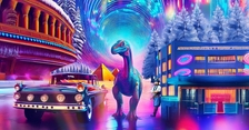 Světla Času od Lumina Parku a DinoLive 2024