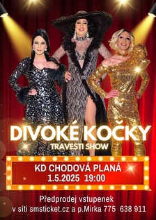 travesti show Divoké kočky v Chodové Plané