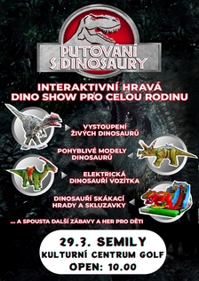 Putování s dinosaury - Semily