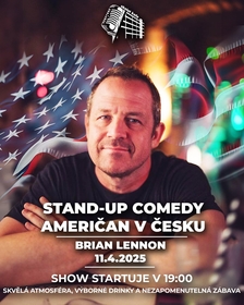 Brian Lennon - Američan v Česku - Stand-up comedy ve Skelet Kafe