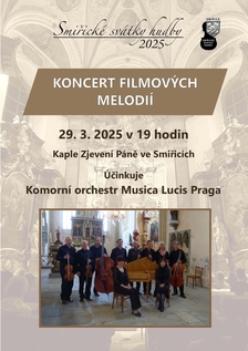 Koncert filmových melodií - Smiřické svátky hudby 2025