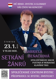 Gabriela Beňáčková & Moravské klavírní trio v Bystrci